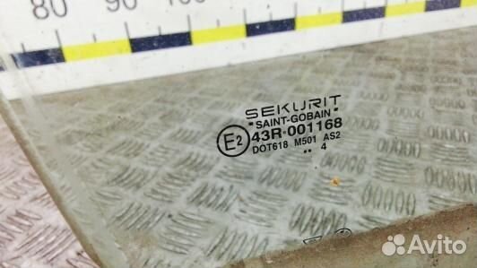 Стекло двери передней правой volkswagen touareg 7L