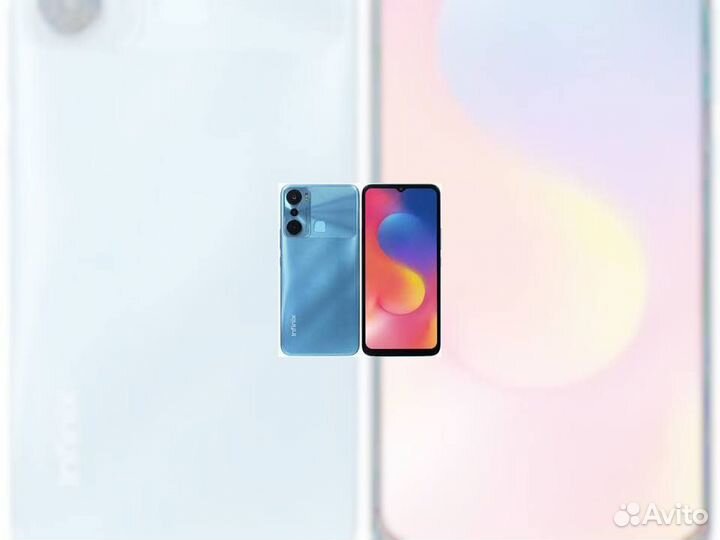 Смартфон Infinix HOT 20i 4/64GB (синий)