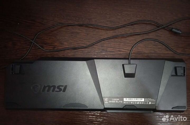 Игровая механическая клавиатура MSI GK50 elite