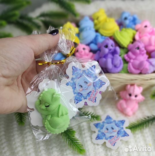 Дракончики из мыла