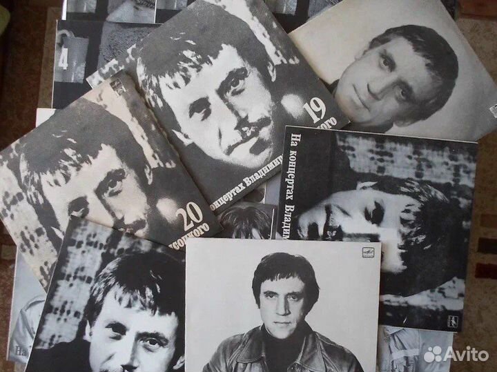 Винил. Запечатаны. «На концертах Высоцкого»