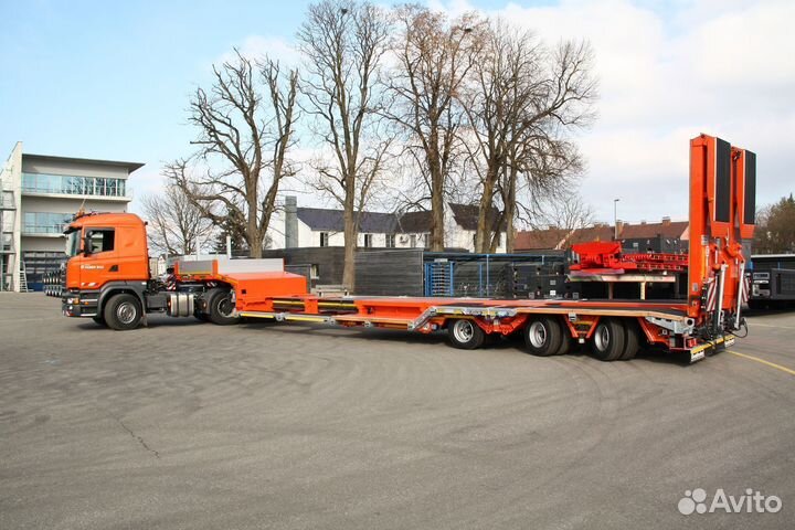 Трал перевозка негабарита