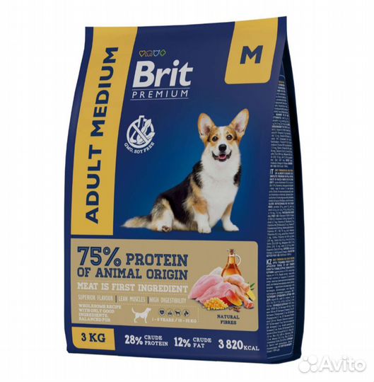 Корм для собак Брит