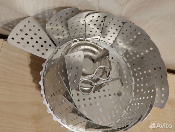 Пароварка металлическая