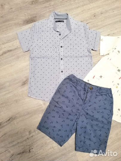 Рубашки шорты next zara, 122