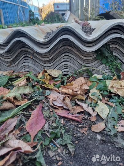 Шифер волновой бу