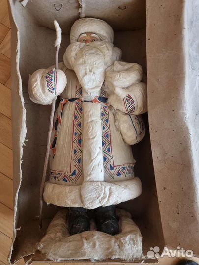 Ватный дед Мороз СССР