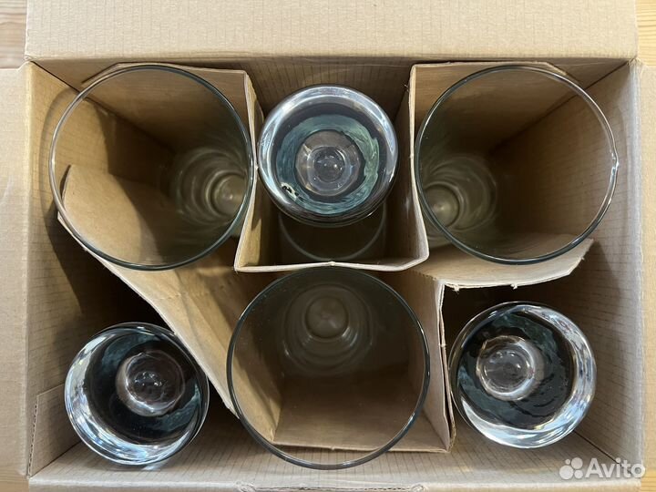 Набор высоких стаканов IKEA