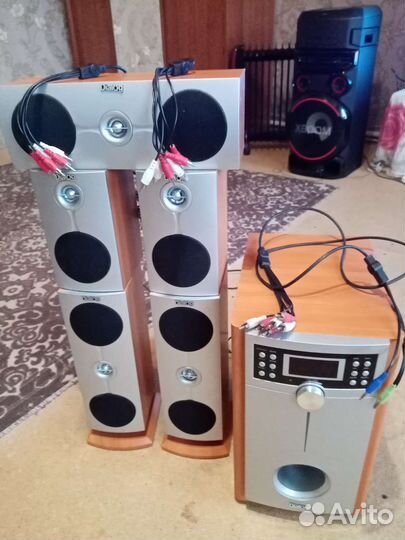 Колонки для компьютера с сабвуфером 5.1