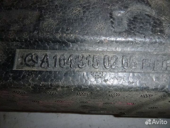 Усилитель заднего бампера (наполнитель) mercedes b