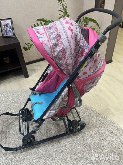 Коляска санки