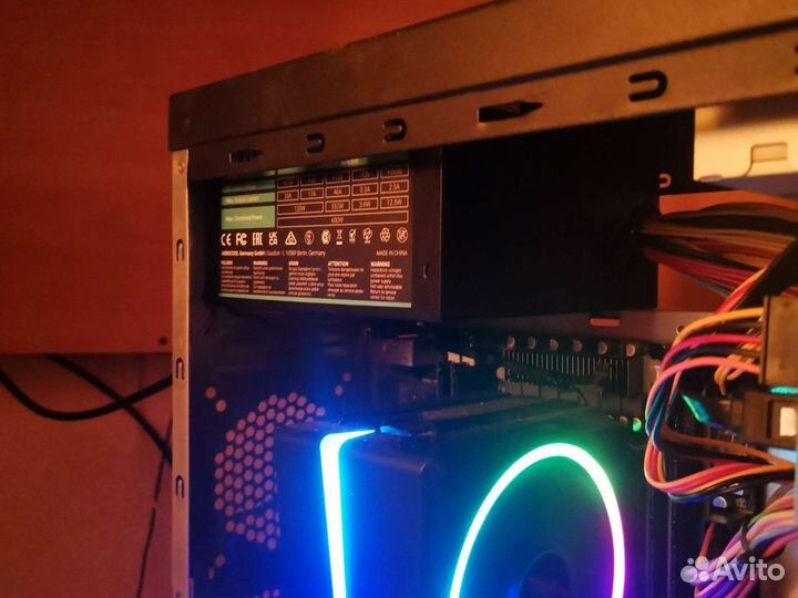 Блок питания AeroCool vx plus 600w