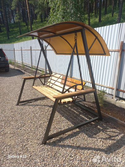 Качеля садовая