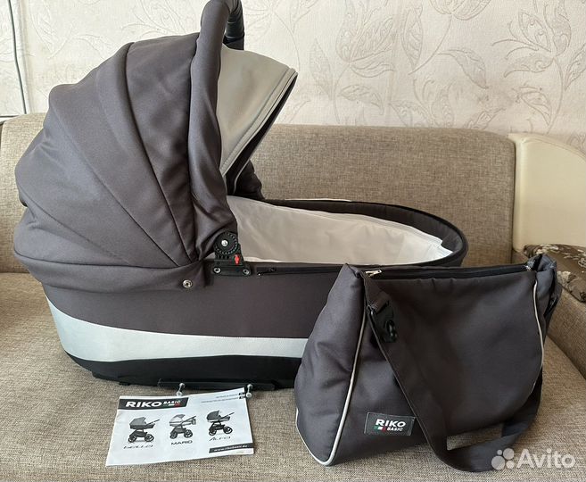 Коляска riko basic alfa 3 в 1