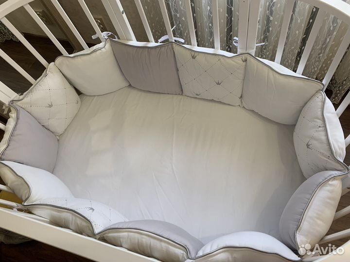 Бортики в детскую кроватку