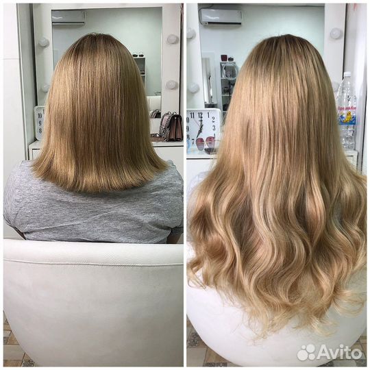 Наращивание волос на косички (волосы включены)