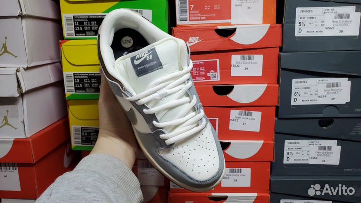 Кроссовки Nike Dunk Low White Blue