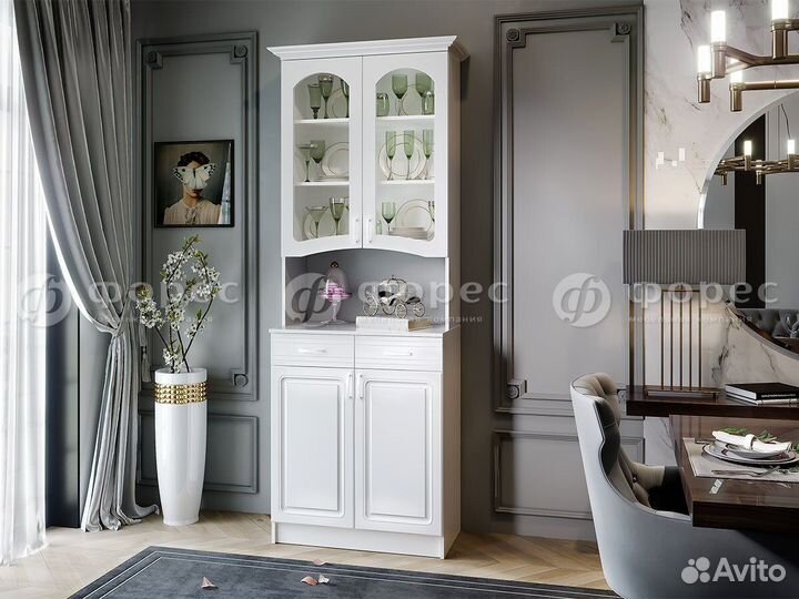 Буфет Вероника 2х створчатый