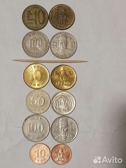 Монеты Восточной и Ю-В Азии