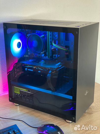 Игровой пк полный комплект с монитором