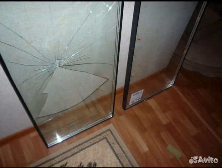 Замена стекла и стеклопакета
