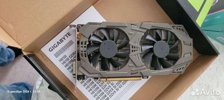 Видеокарты gtx 1060 6 gb/ 1050 Ti 4 gb