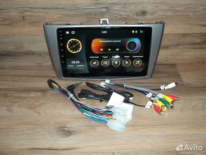 Магнитола Toyota Avensis Android WiFi