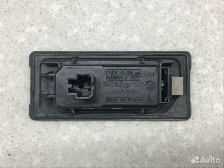 Фонарь подсветки номера VW Polo (Sed RUS) 2011-202