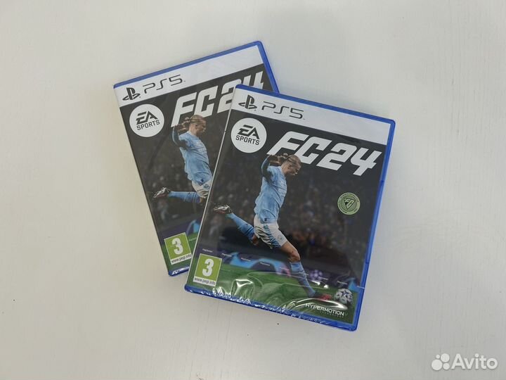 Игра Fifa 24 ps5 новая на русском языке