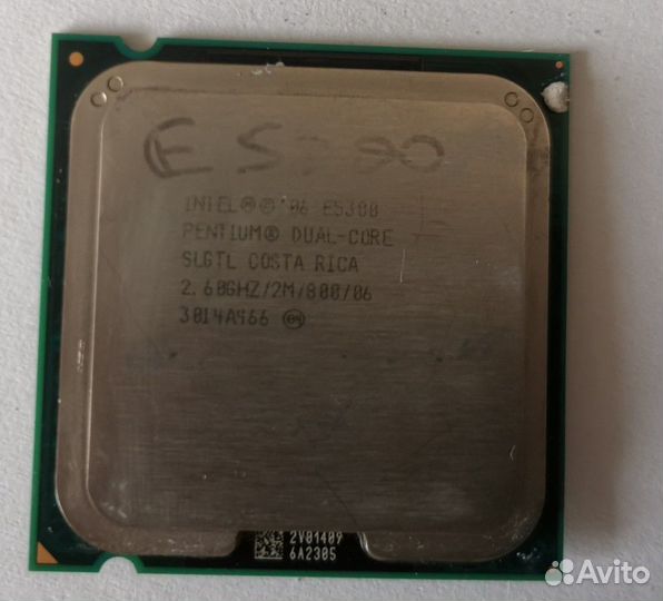 Процессор intel 06 e5300 pentium dual-core