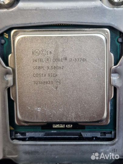 Процессор LGA 1155 I7 3770К