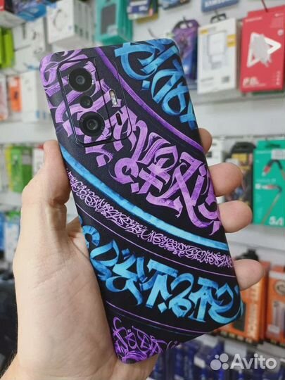 Скины для iPhone текстурная защита