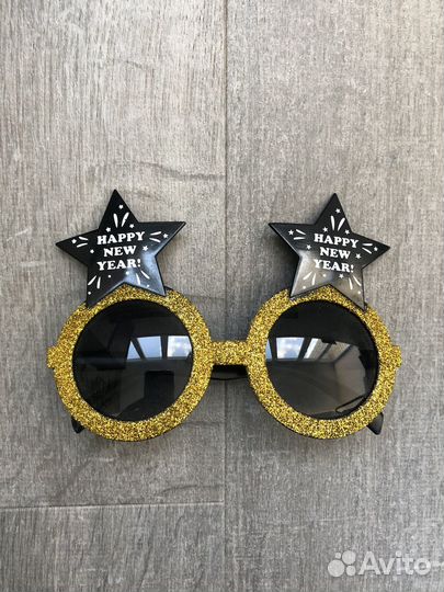 Очки новогодние
