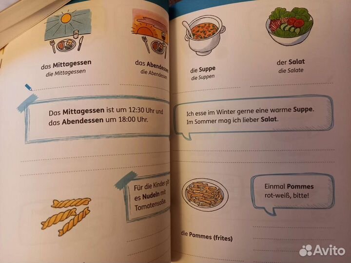 Vom Bild zum Satz Deutsch Учебник