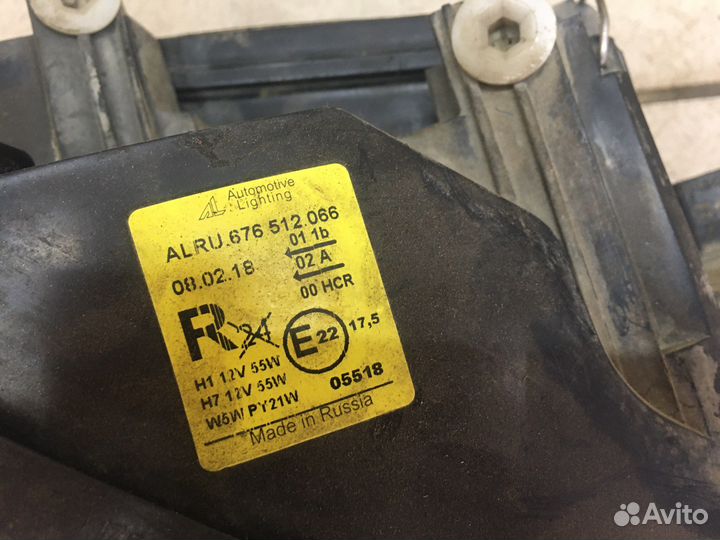 Фары приора