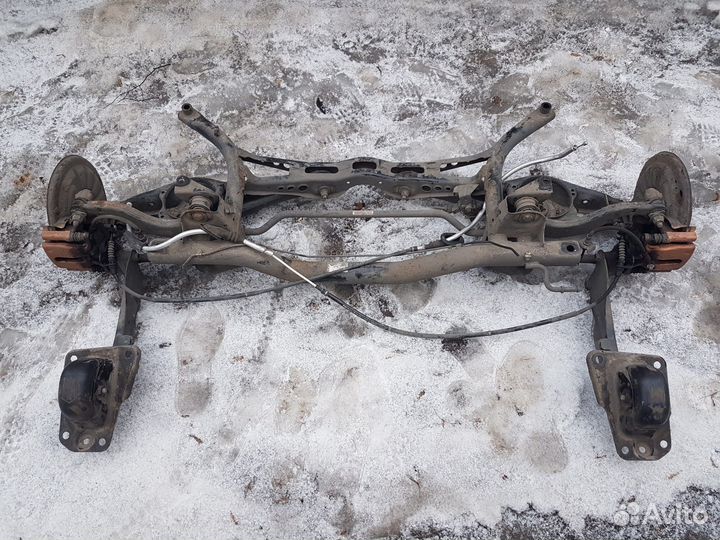 Задняя подвеска много-рычажка vag mqb