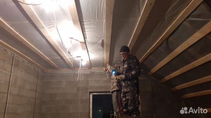 Утепление крыш