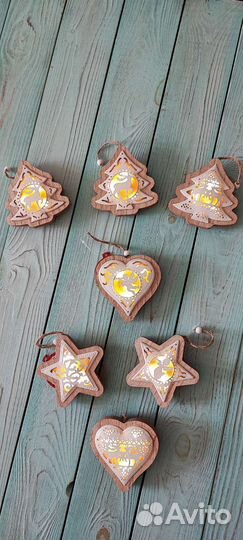 Игрушки новогодние на ёлку