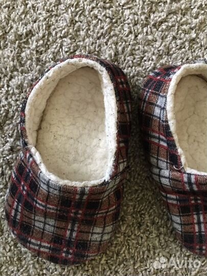 Комнатные, домашние тапочки 17,5 см длина