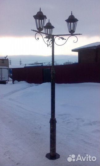 Фонарь кованый