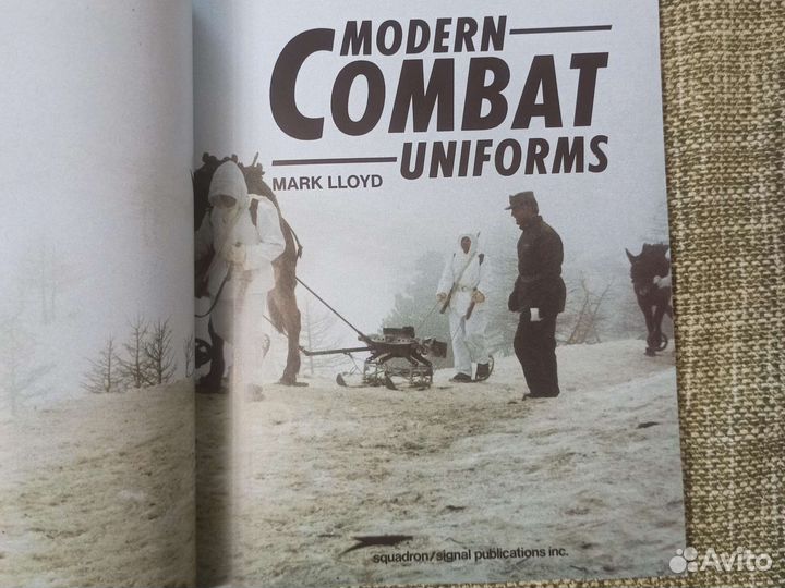 Modern combat uniforms. Mark Lloyd