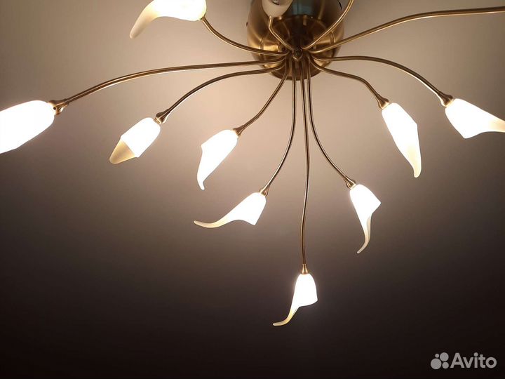 Люстра потолочная с регулятором освещения