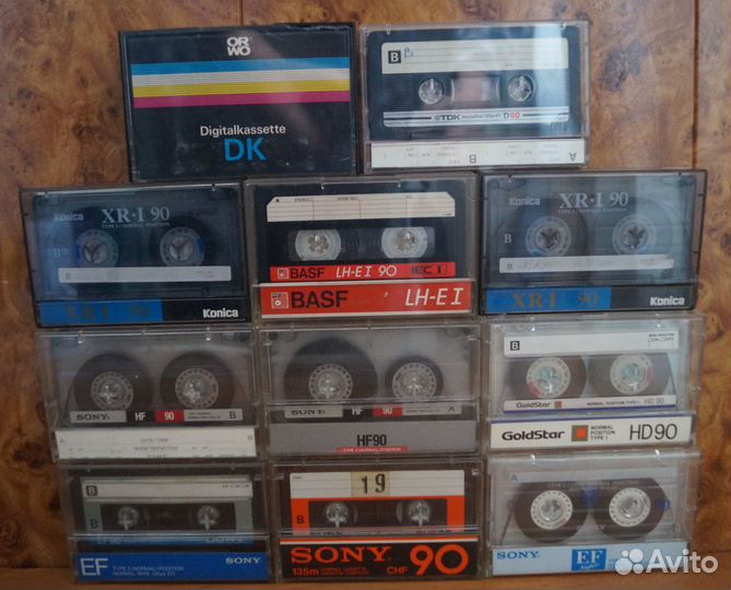 TDK+Sony+Basf++ 20 кассет аудио