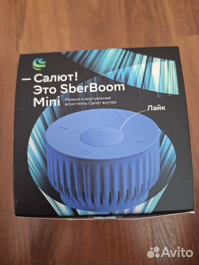 Умная колонка сбер бум мини