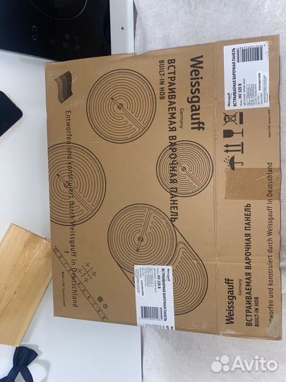 Индукционная плита 2 конфорки бу 2 года