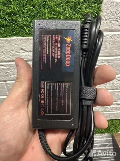 Новый блок питания acer 19v 3.42a 65w 3.0x1.0