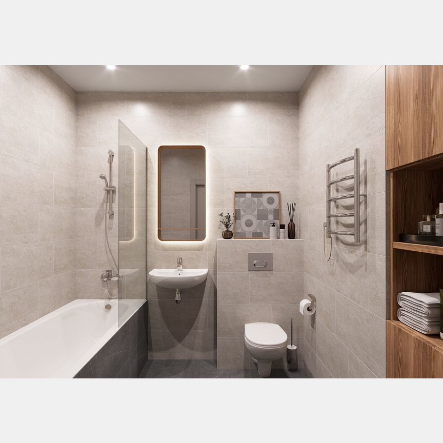 3-к. квартира, 87,2 м², 1/17 эт.