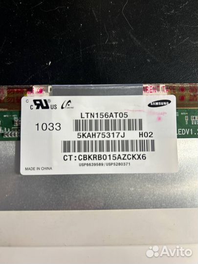 Матрицы дисплеи для ноутбуков