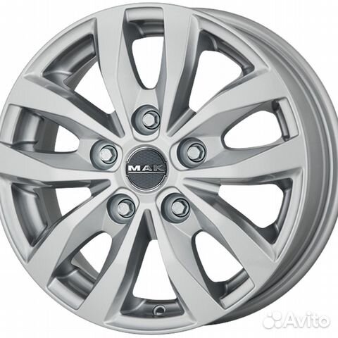 R17 5x118 7J ET68 D71,1 MAK Load 5 Silver