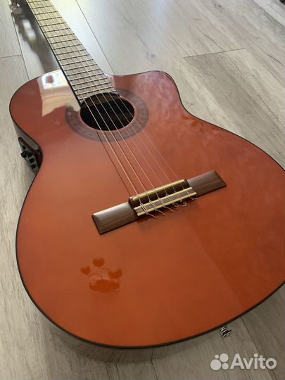 Классическая гитара fender cg-4 ce